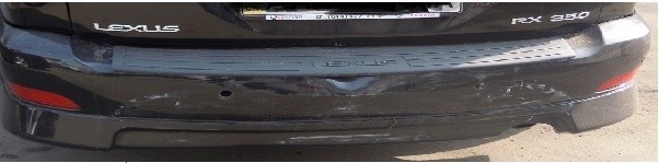 Спойлер бампера заднего Lexus RX 350 араб 2007 3.5 Бензин Киев