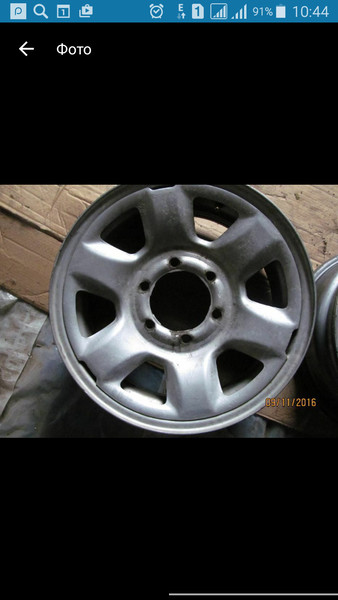Диск колесный Mitsubishi L 200  2005 2.5 Дизель Константиновка