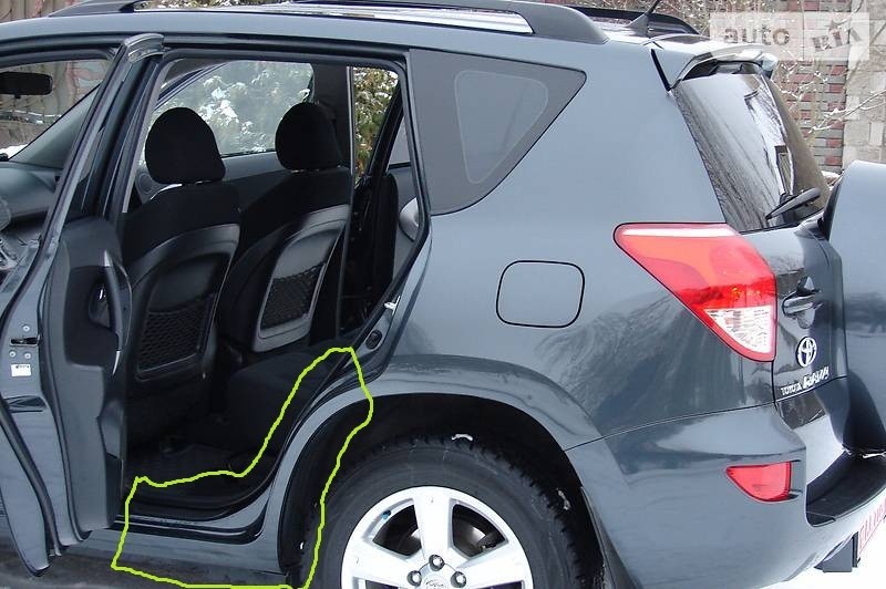Порог кузова левый Toyota Rav 4 2008 г.  2.0 л бензин Луцк