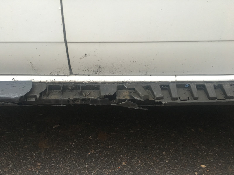 Накладка порога Renault Duster  2013 1.5 Дизель Одесса