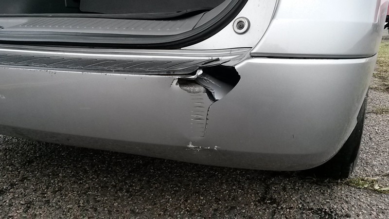 Бампер задній 1387864   Hyundai H1