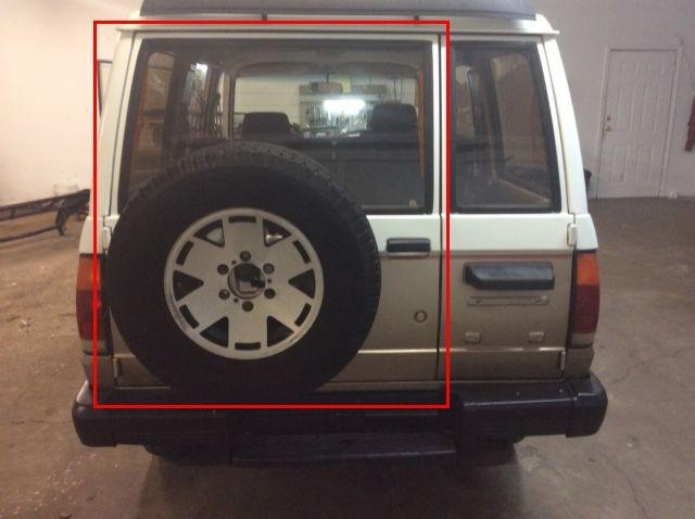 Дверь багажника левая большая Isuzu Trooper  1990 2.8 Дизель Хмельницкий
