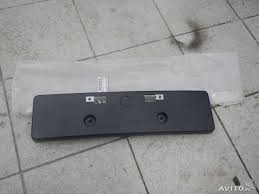 Подиум / планка под передний номер Nissan Murano Z50  2007 3.5 Бензин 