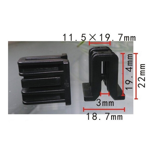 Клипса решетки дворников Nissan Leaf  2015 хэтчбек  Электро Запорожье