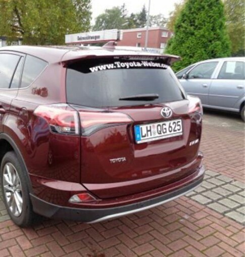 Крышка багажника голая Toyota Rav 4 2016 г.  2.4 л бензин Киев