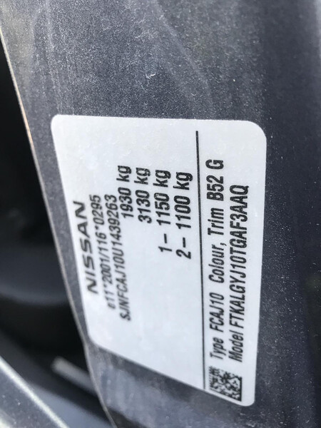 Крило переднє ліве колір b52g Nissan Qashqai J10  2009 1.5 Дизель Дубно