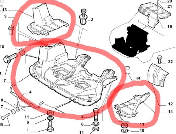 Защита картера 51755554   Fiat Doblo
