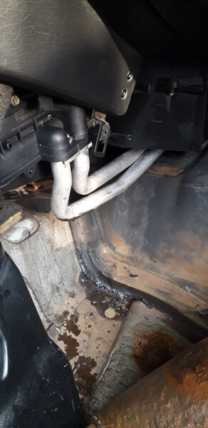 Патрубок печки Opel Vectra B 1998 г.