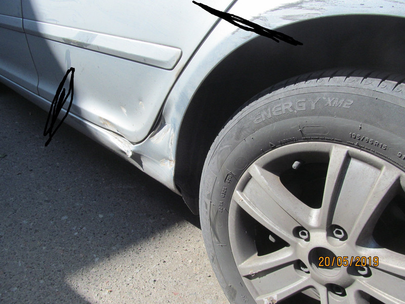 Четверть кузова задняя левая Skoda Octavia A5 COMBI 2013 универсал 1.6 Бензин Киев