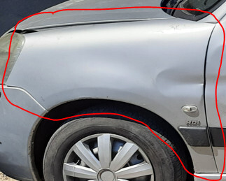 Крило переднє ліве Peugeot Partner 2006 р.  2.0 л дизель Житомир