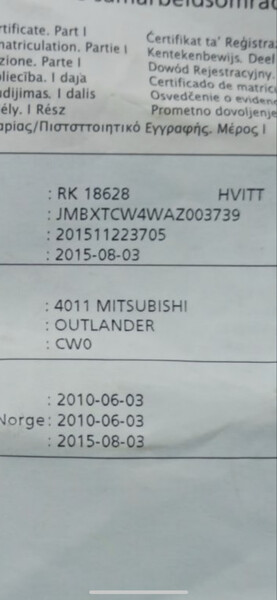 Блок двигателя в сборе Mitsubishi Outlander  2010 2.0 Бензин 