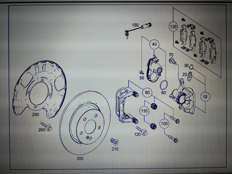 Защита (заднего) тормозного диска лев,прав Mercedes-Benz M-Class GLE (ML)166 AMG 2012 универсал 3.5 Бензин Киев