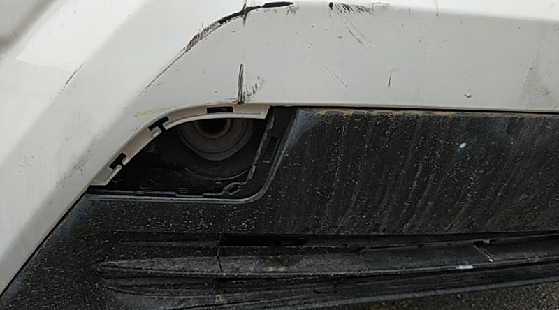 Заглушка бампера Toyota Rav 4  2016 2.5 Бензин Николаев