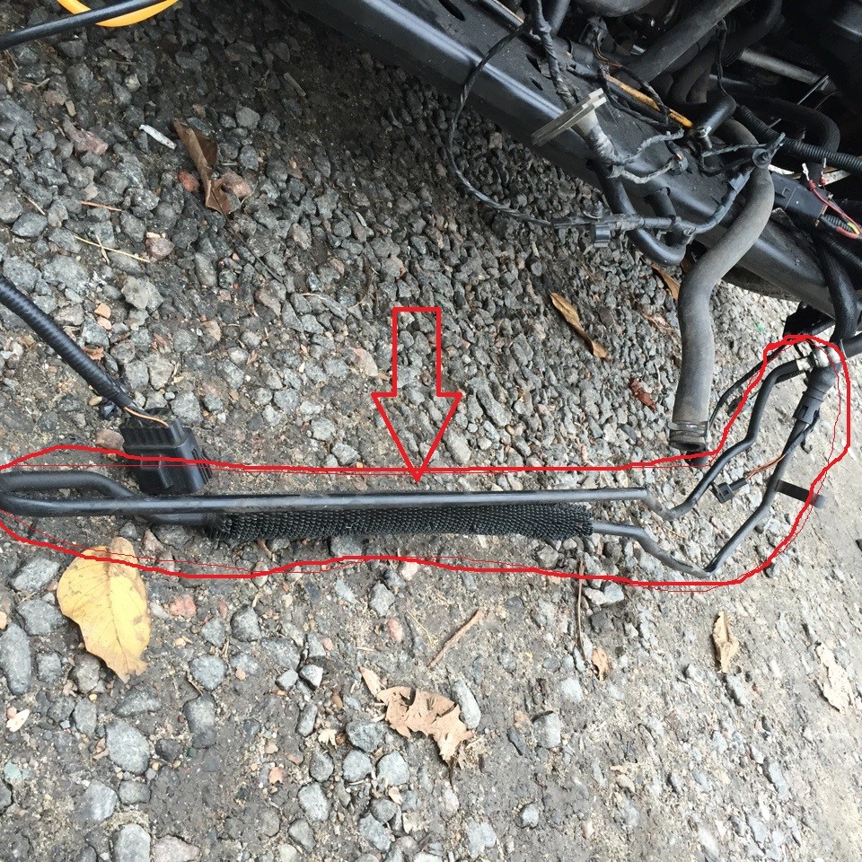 Трубка системи охолодження Land Rover Range Rover Sport supercharger 2007 4.2 Бензин Одеса