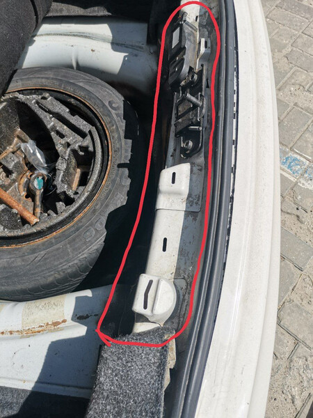 Накладка багажника Skoda Superb 2  2012 1.8 Бензин Харьков