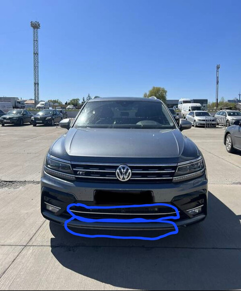 Губа переднего бампера Volkswagen Tiguan  2018 2.0 Дизель Киев