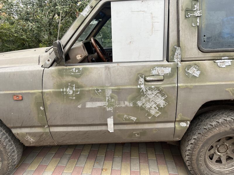 Стекло двери Nissan Patrol Y60  1992 3.3 Дизель Новомосковск