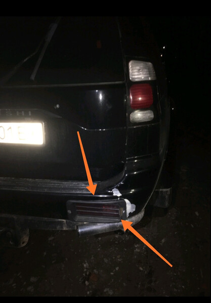Фонарь задний правый (в бампер) Mitsubishi Pajero Sport  2004 3.0 Дизель Мукачево