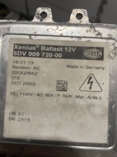 Блок розжига ксенона Opel Insignia A  2013 Миргород