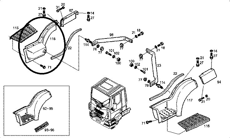 Крыло переднее Iveco Trakker  2007 Киев
