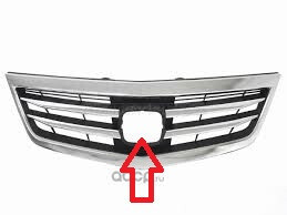 Вставка под ємблему решетки радиатора Honda Accord 9  2013 