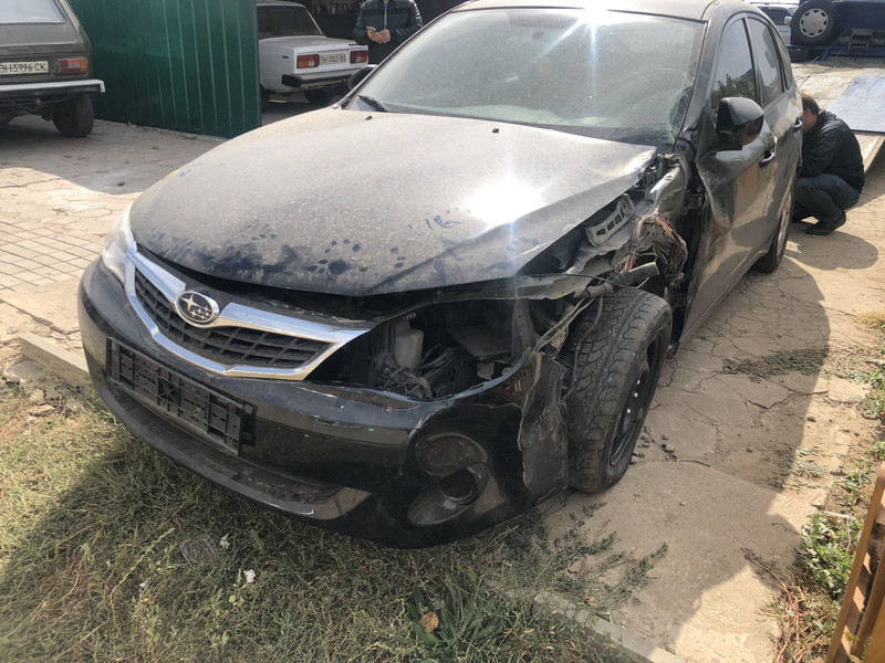 Крыло переднее Subaru Impreza хэтчбек 2007 г.  1.5 л бензин Одесса