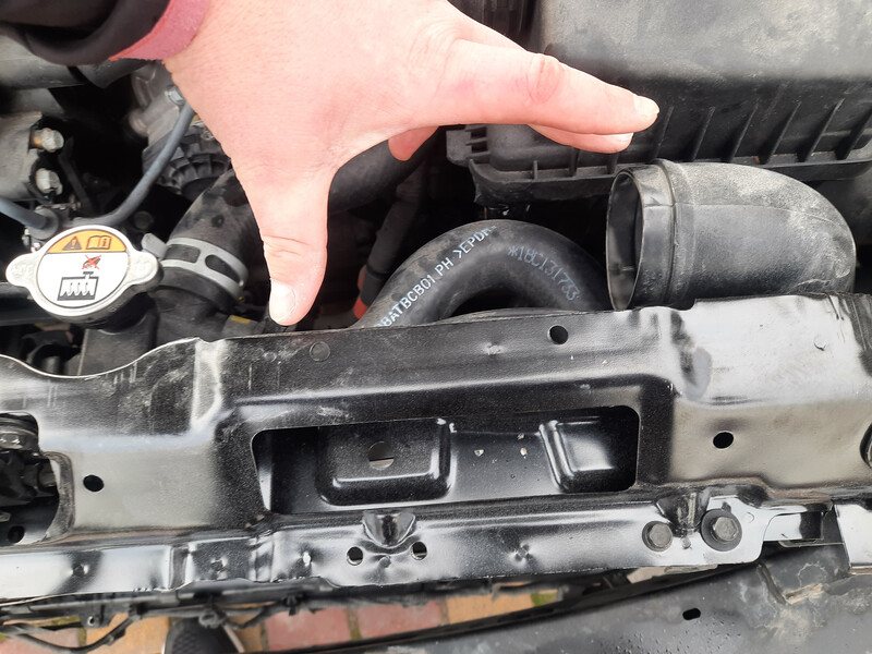 Патрубок повітряного фільтра 282103X900   Hyundai Elantra, Kia Forte