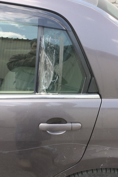 Стекло задней левой двери глухое Nissan Tiida C11  2007 1.6 Бензин Киев