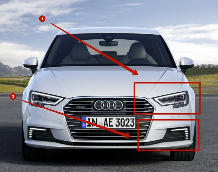 Фара передняя левая Audi A3 e-tron sportback 2017 хэтчбек 1.4 Гибрид Николаев
