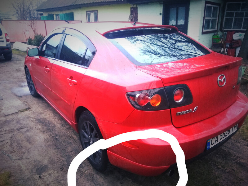 Обвіс заднього бампера Mazda 3 BK 2005 г.  2.0 л бензин Черкассы
