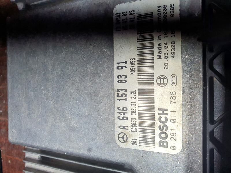 ЭБУ A6461530391   Mercedes Vito