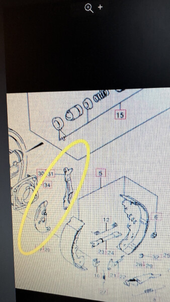 Тормозні планки ліві Suzuki XL-7  2008 3.6 Бензин 