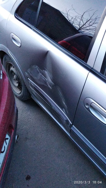 Дверь задняя правая голая с молдингом Nissan Almera Classic  2008 1.6 Бензин Луцк