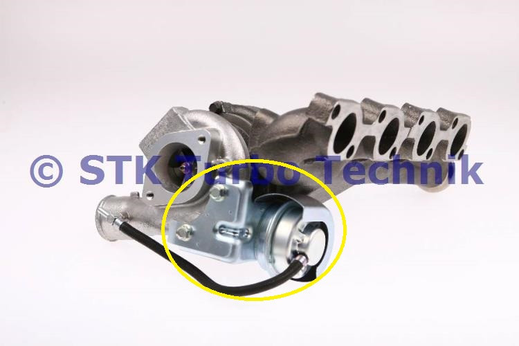 Вакуумный акутатор турбины Ford Transit  2005 2.4 Дизель 