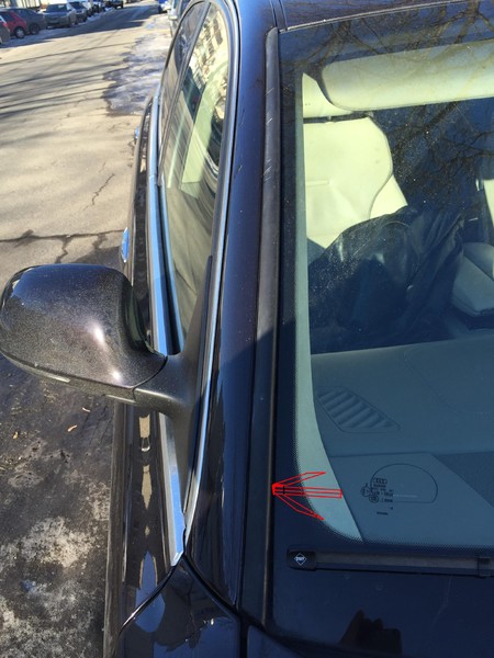 Водоотводящий щиток лобового стекла Audi A8 L 2008 4.2 Бензин Коломыя