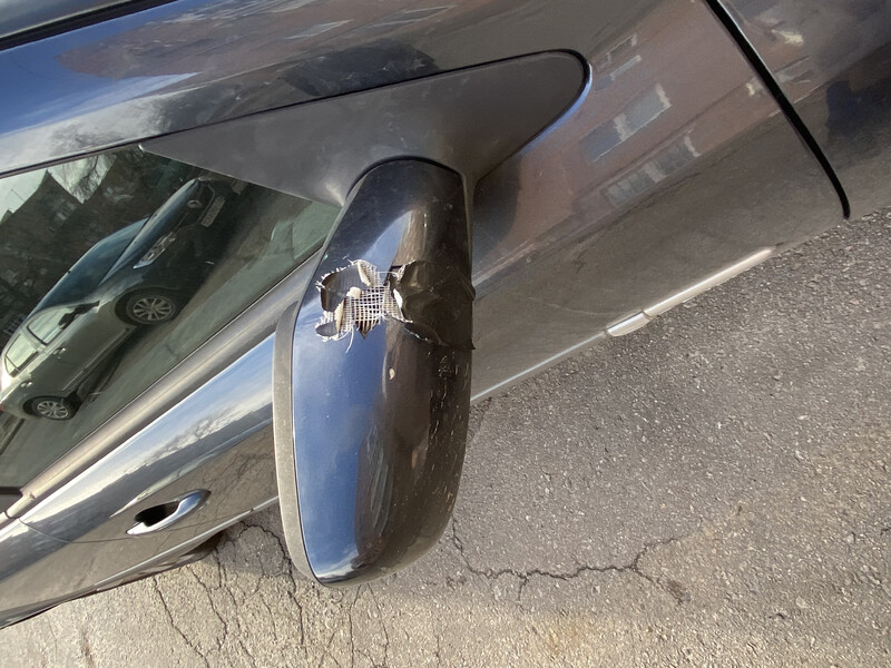 Крышка зеркала заднего вида правая Renault Laguna  2007 