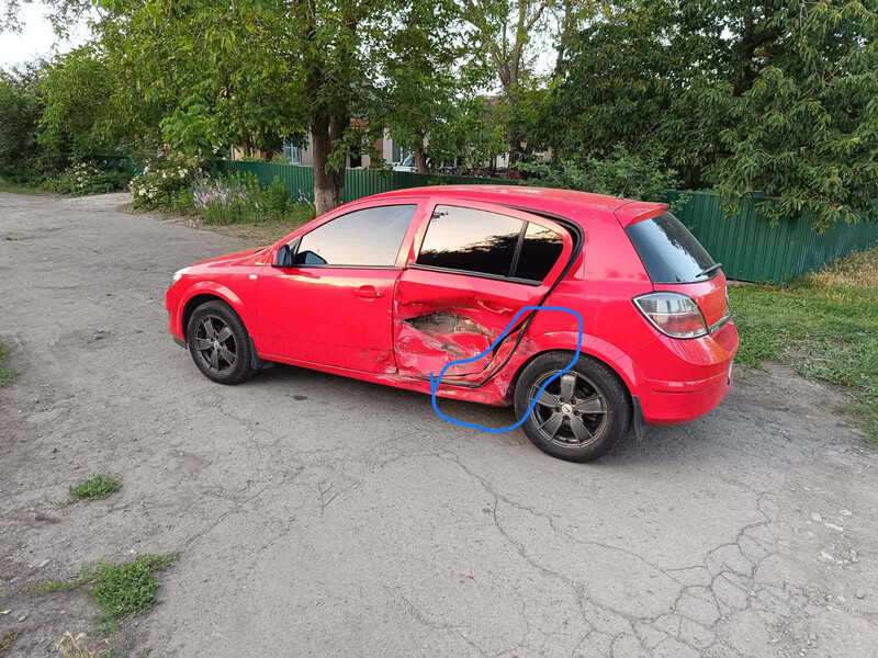 Порог и арка заднего левого крыла Opel Astra  2011 хэтчбек 1.5 Бензин Одесса
