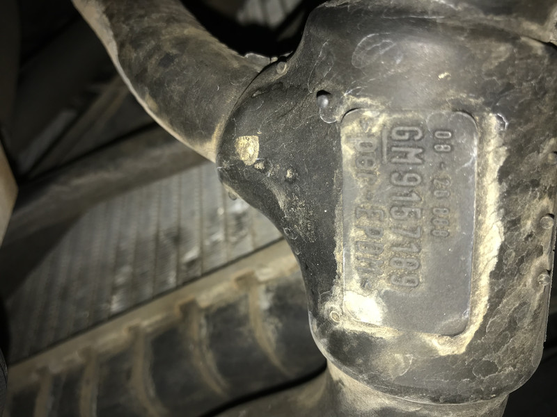 Патрубок Opel Vectra B хэтчбек 2000 г.  2.0 л дизель Хорол