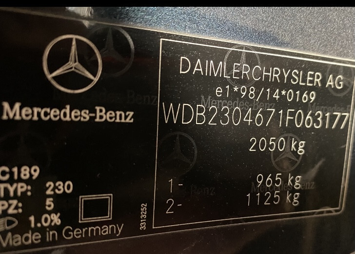 Зеркало левое Mercedes-Benz SL-Class  2004 3.7 Бензин Днепр