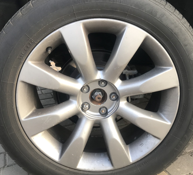 Ковпаки на диски Infiniti FX 35  2007 3.5 Бензин 