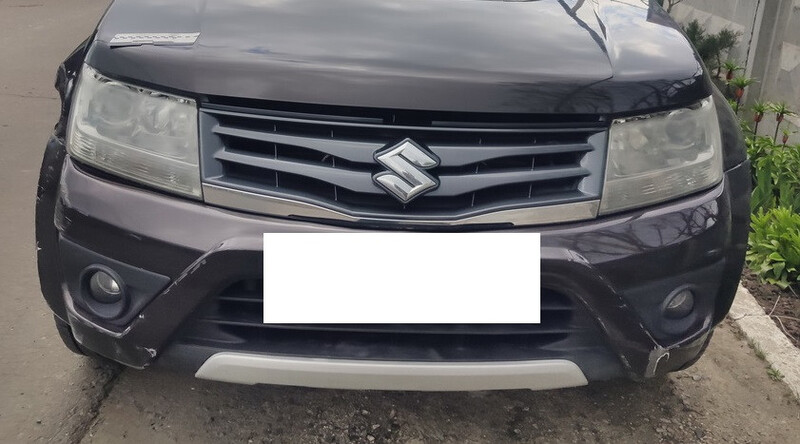Бампер передний голый Suzuki Grand Vitara  2015 