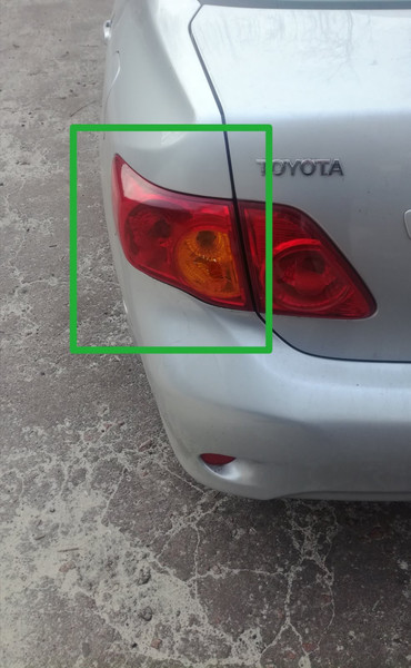 Фонарь задний левый внешний 81561-12A10   Toyota Corolla