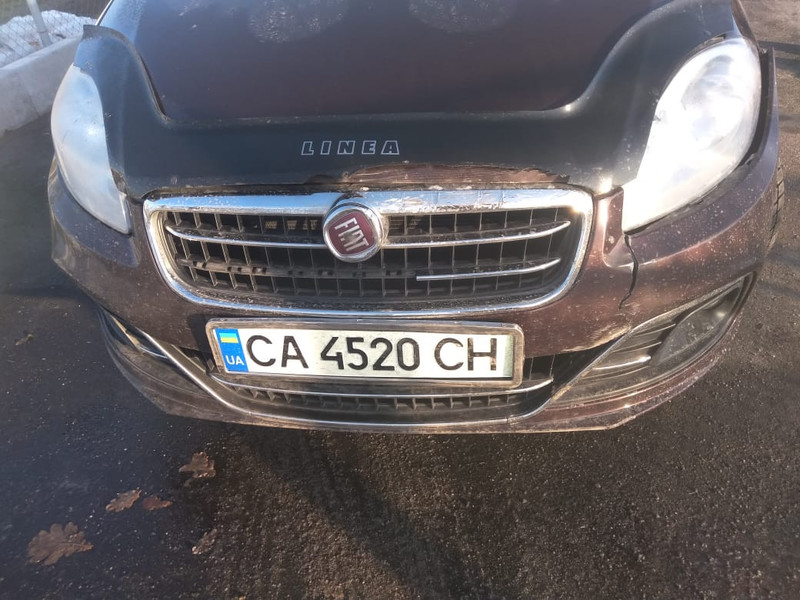 Хромированные накладки Fiat Linea 2013 г.  1.4 л бензин Умань