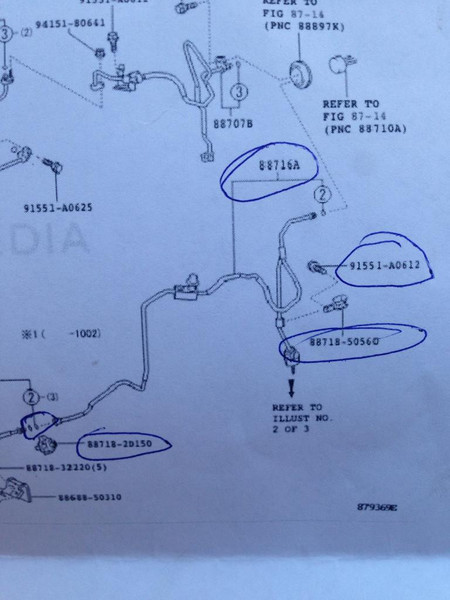 Трубка кондиціонера Lexus LS 2008 р.  60.0 л гибрид Київ