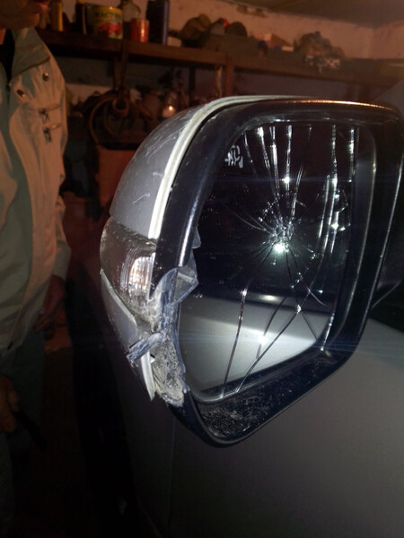 Зеркало левое с поворотником, серый цвет Suzuki Grand Vitara  2010 2.0 Бензин Винница