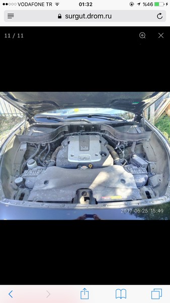 Корпус воздушного фильтра Infiniti QX70  2014 3.7 Бензин Киев