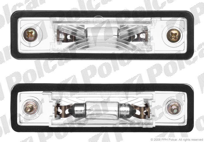 Фонарь освещения номерного знака 1224143   Opel Astra, Opel Vectra