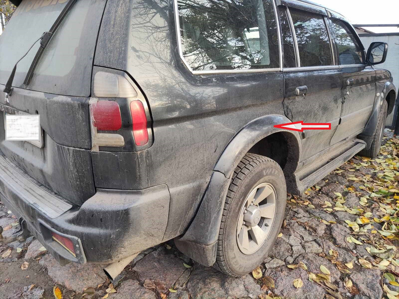 Расширитель арки Mitsubishi Pajero Sport  2007 2.5 Дизель Кропивницкий