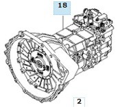 Барабан АКПП Kia Pregio WGN LONG 12 2005 2.7 Дизель Симферополь