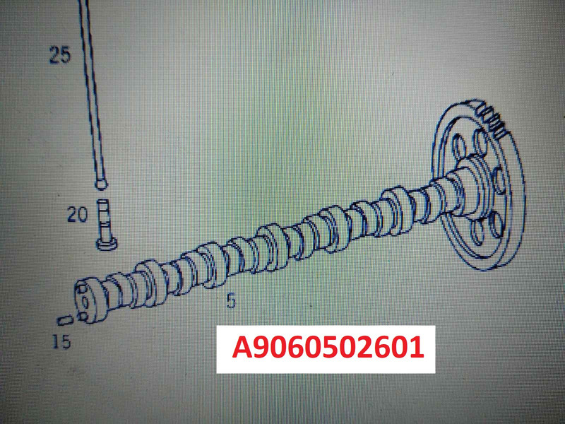 Вал распределительный Mercedes-Benz Atego  2010 Киев